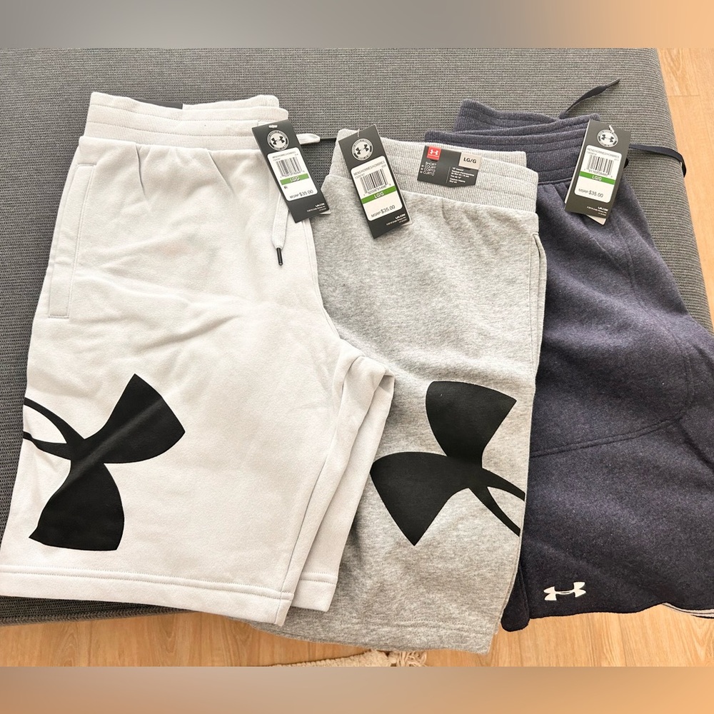 Men's UA 3 pair shorts✨